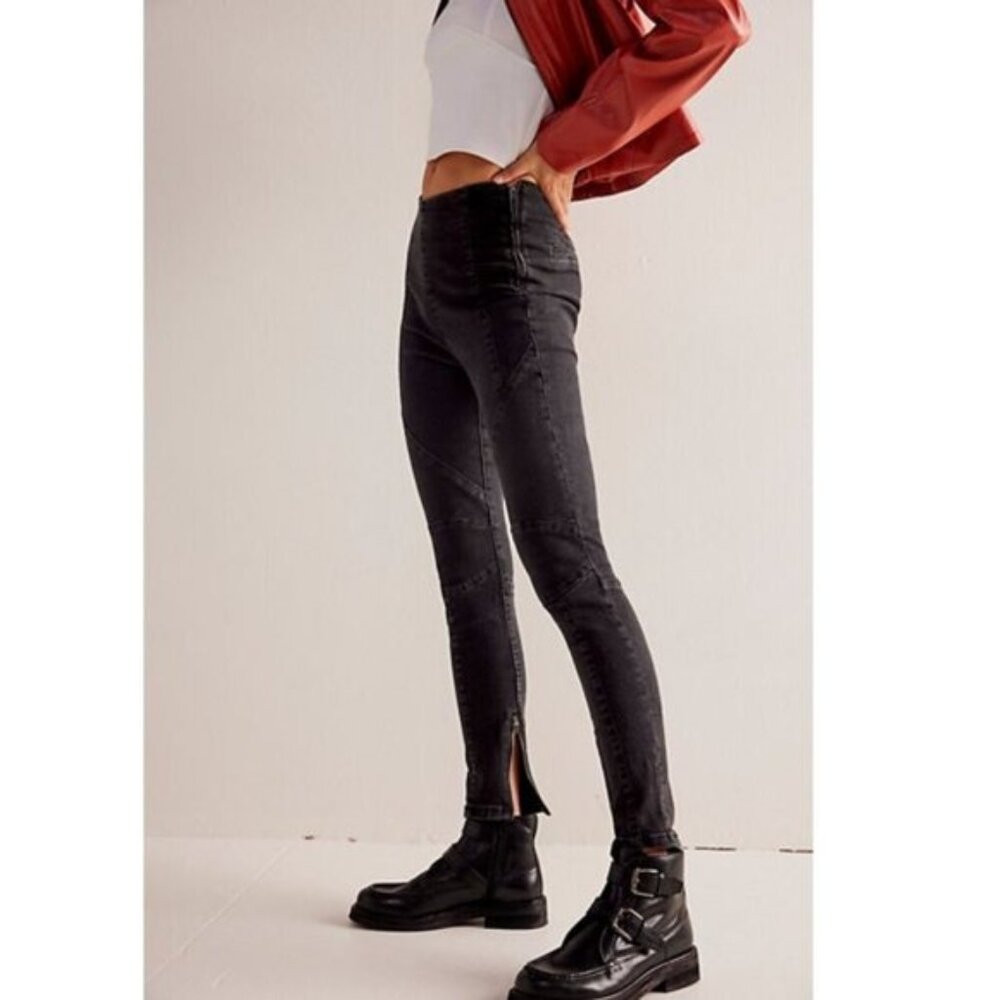 We The Free Bella Moto High-Rise Skinny Jeans - 25